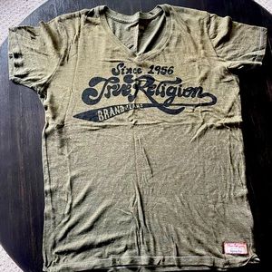 MEN’S TRUE RELIGION T-SHIRT LARGE